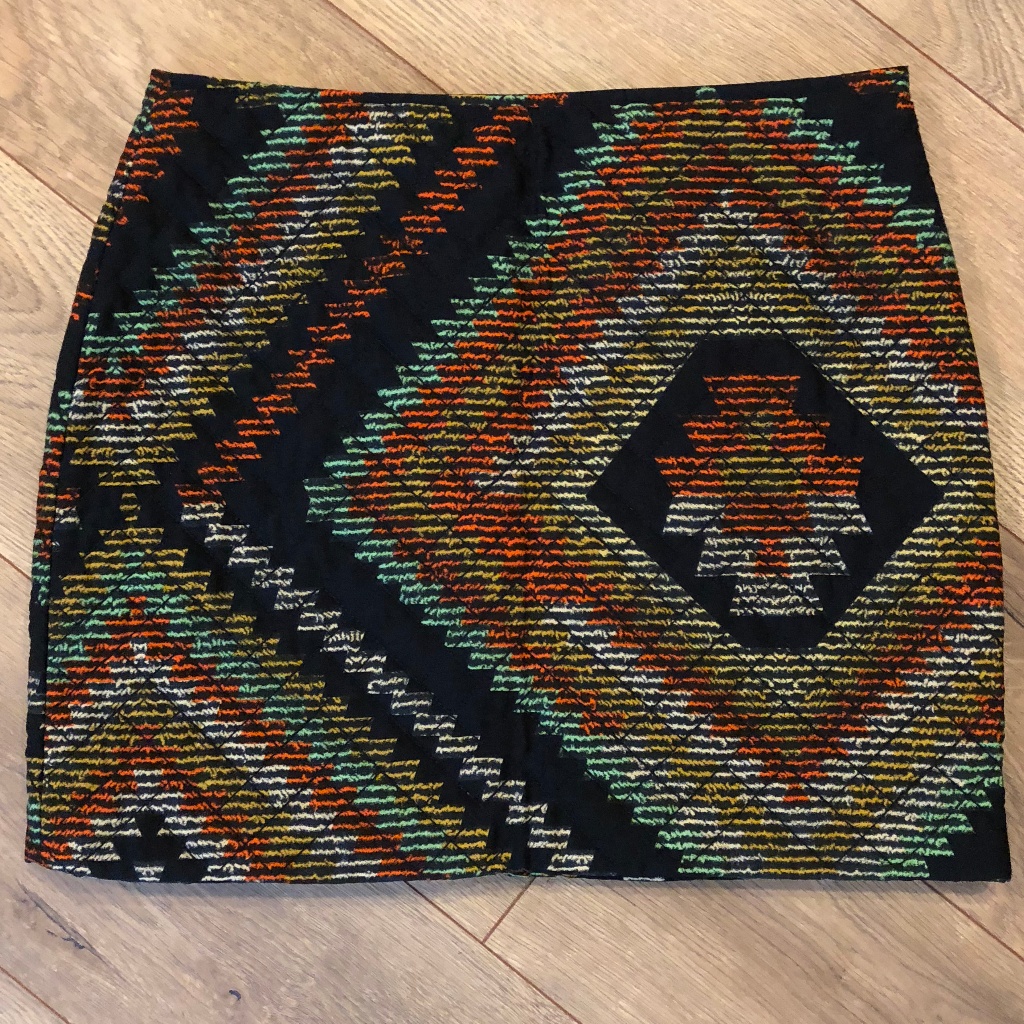 Anthro Brand NwtFarm Rio Quilted Mini Skirt